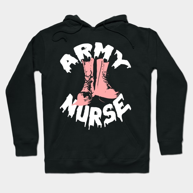 army nurse Hoodie by Darwish